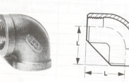 90° Elbows - Screwed Fittings