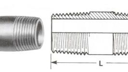 Barrel Nipples - BSPT Thread - Screwed Fittings