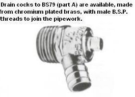 Drain Cocks - BSP - Screwed Fittings