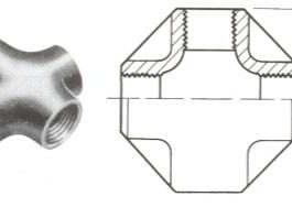 Equal Crosses - Screwed Fittings