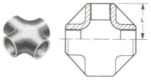 Equal Crosses - Screwed Fittings