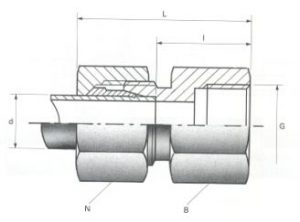 Female Stud Couplings - BSPP Thread