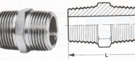 Hexagon Nipples - Screwed Fittings