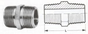 Hexagon Nipples - Screwed Fittings