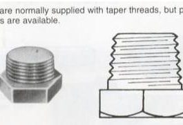 Hexagon-Head Plugs - Screwed Fittings