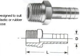 Hose Connectors - Screwed Fittings