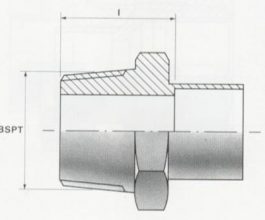 Male Screw Thread Connectors - BSP Taper