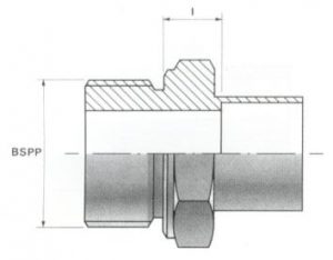 Male Screw Thread Connectors - BSP Parallel