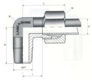 Stud Elbows - NPT Thread