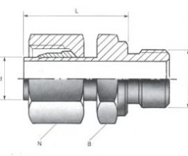 Male Standpipe Adaptors - BSPP Thread