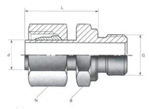 Male Standpipe Adaptors - BSPP Thread