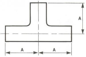 Plain Tees - Short - Hygienic Fittings