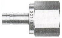 Female Adaptors - NPT Thread - Double Ferrule Compression Fittings