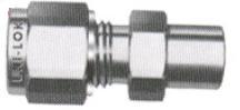Male Pipe-Weld Connectors - Double Ferrule Compression Fittings