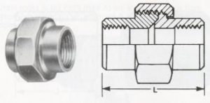 Unions - Cone Seated - Screwed Fittings